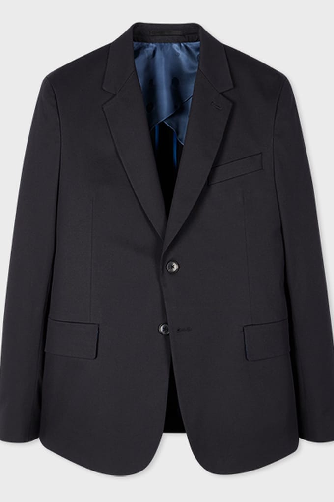 Paul Smith 2 Button Jacket Very Dark Navy Taglia: 48 | Blazers Outlet | Uomo | Blu