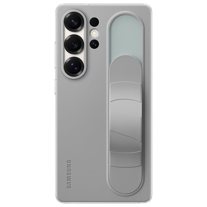 Originele Standing Grip Case voor de Samsung Galaxy S25 Ultra - Grijs