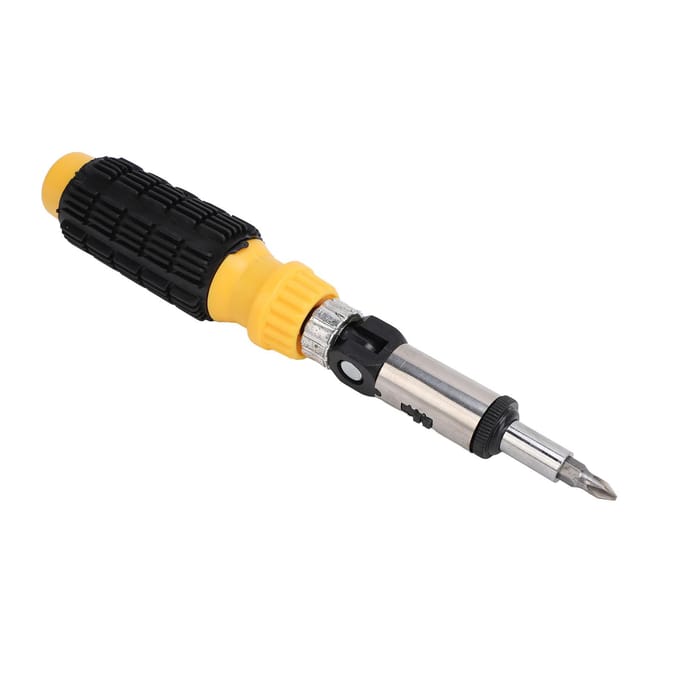 Ensemble de 40 pièces Tournevis Clé à douille Embout en acier au carbone Outil à main multifonctionnel ménager black