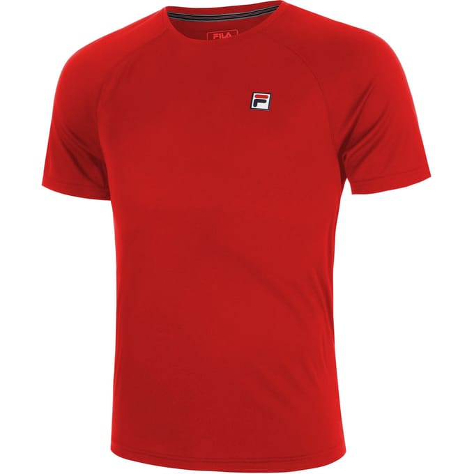 Fila Holger T-shirt Heren-Rood