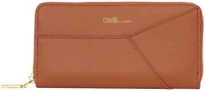 Cavalli Class Portemonnee 19 cm - Dames - Horizontaal - Caramel