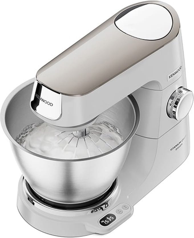 Kenwood Titanium Chef Baker KVL65.001WH - Keukenmachine - 1200W - 7 Liter - Ingebouwde weegschaal