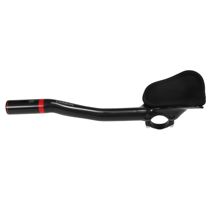 31,8 mm Koolstofvezel Fiets TT Stuur Cycle Aero Sturen Ruststuur Fiets Tri Sturen rood