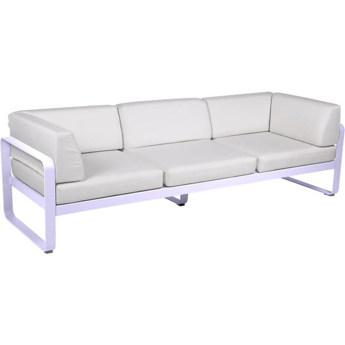 Fermob BELLEVIE club sofa 3 zits - D1 Marshmallow - 81 witgrijs