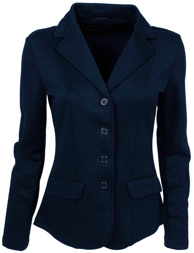 Mondoni MDNSanne JR Wedstrijdjas - Maat: 164 - Donkerblauw - Polyamide