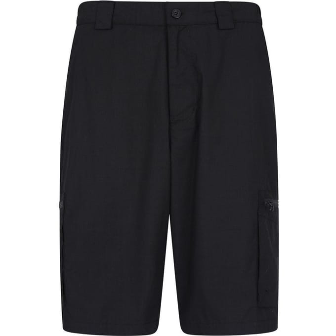 Mountain Warehouse Heren Trek Cargo Shorts (Zwart)