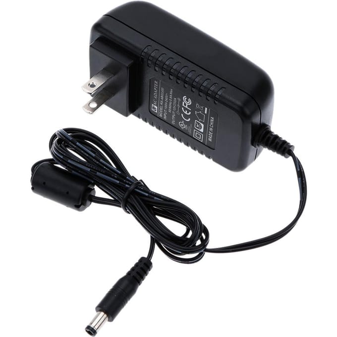 Oplader US plug zwart