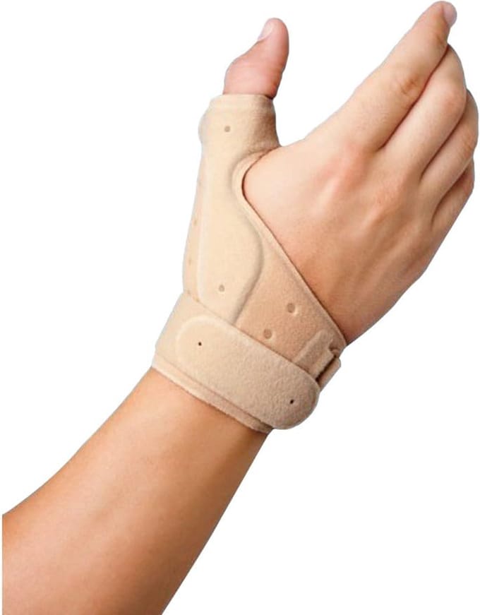 Orliman Manutec Duimbrace - Maat: 2 (18-22 cm) - Kleur: Beige