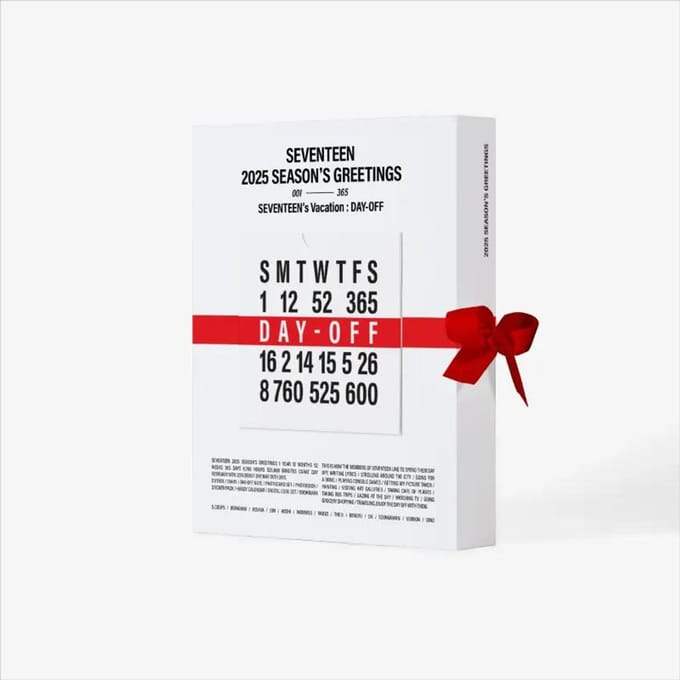 SEVENTEEN - [Les Vacances de SEVENTEEN : JOUR OFF] SAISONS GREETINGS 2025