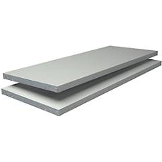 Legbord, voor legbordstelling, 1000 x 400 mm, wit, 2 stuks