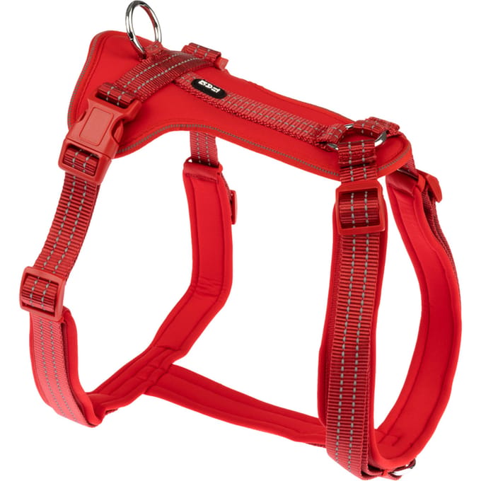 TIAKI Hondentuig L (52-88 cm Borstomvang) Neopreen Rood