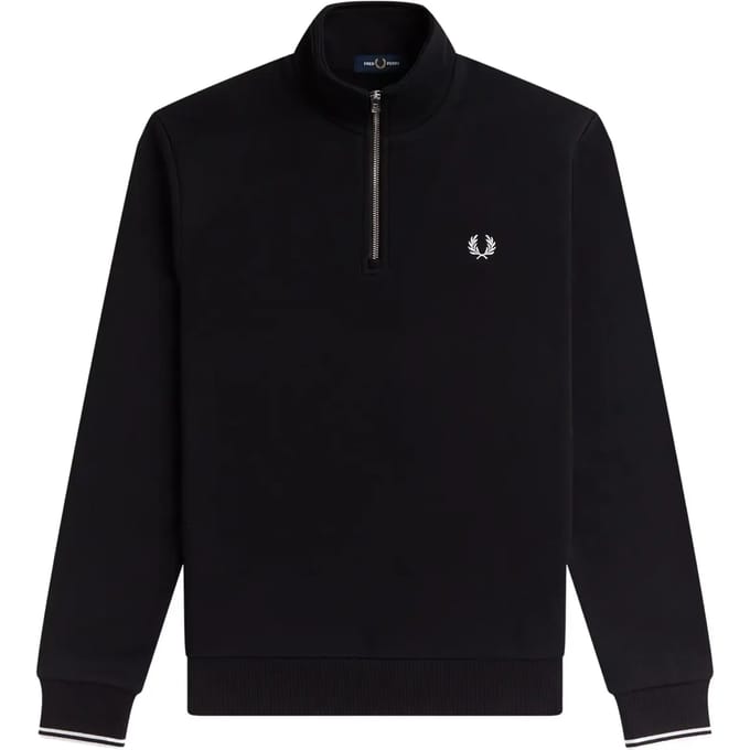 Sweaters Fred Perry HALF ZIP SWEATSHIRT