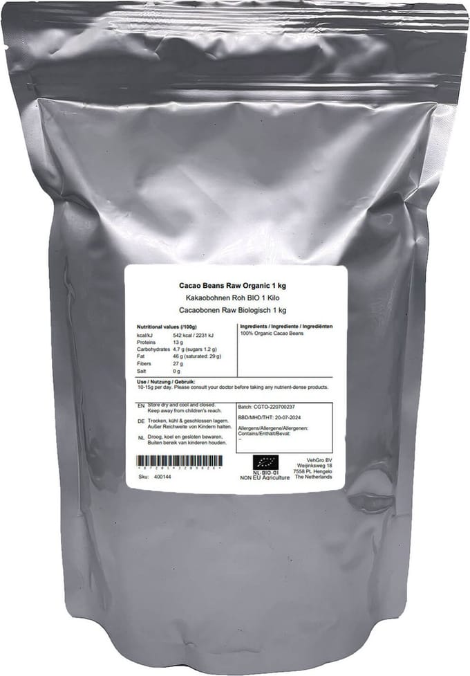 Carob Poeder - 1 Kg - VehGro