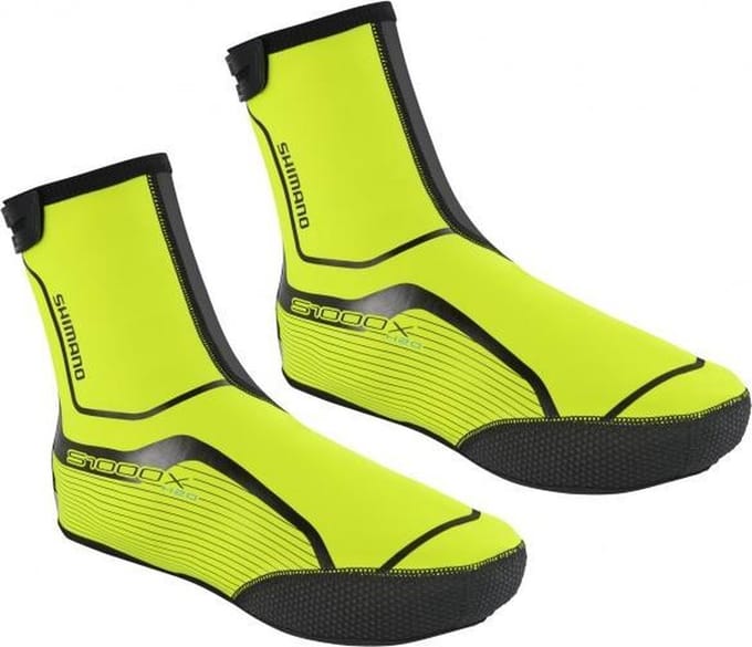 Shimano Asphalt H2O S1000R overschoen geel/zwart Maat S