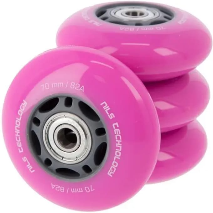PU 72x24 82A (4st.) ROZE + ABEC-7 (8st.) NILS EXTREME SET