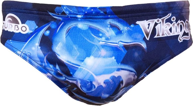 Turbo Viking Emblem Zwemslip Blauw S Man