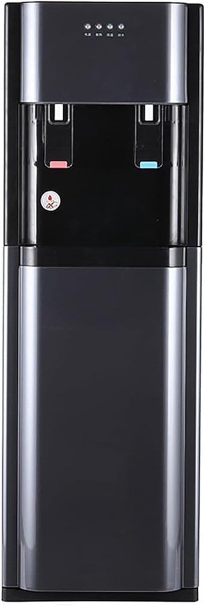 Waterdispenser Onderlader - Waterkoeler Fontein - Direct Drinken - Dubbele Temperatuur - Compact Ontwerp - Bluegray