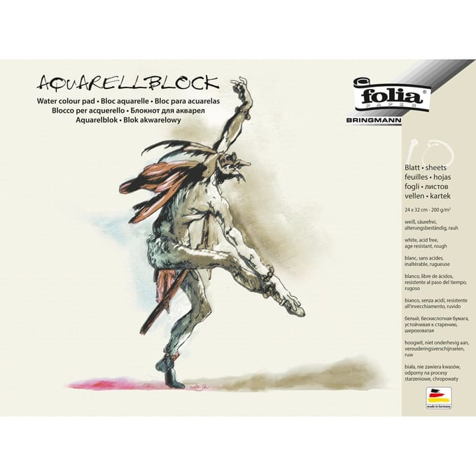 Aquarel blok - 24 x 32 cm
