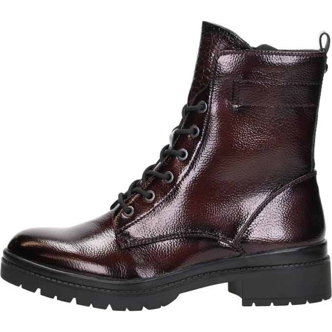 Tamaris Tamaris Veterboots rood Synthetisch