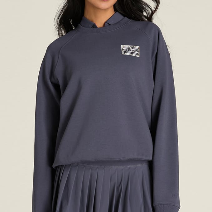 Wilson Classic Crew Sweatshirt Dames-grijs