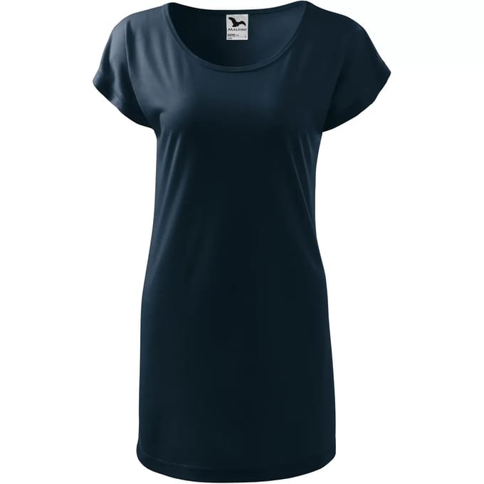 Dames t-shirt jurk Malfini Love 123