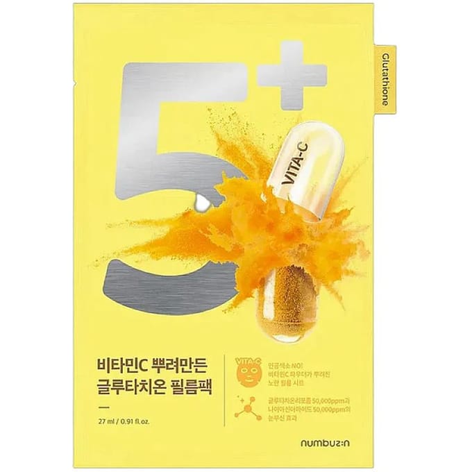 numbuzin - No.5 Vitamin Spotlight Sheet Mask - Sheetmasker