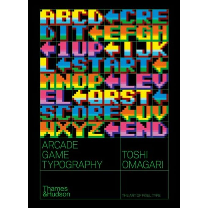 Arcade Game Typography - Toshi Omagari