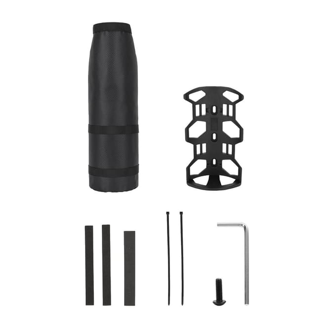 Fiets Voorframe Tas Multifunctionele Bagagetas Waterdichte Fiets Voorvork Tas Fiets Accessoires zwart