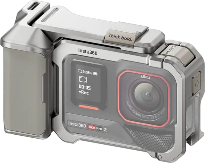 Insta360 Ace Pro 2/Ace Pro Xplorer Grip Kit - Silver
