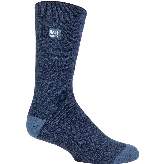 Heat Holders - Lite 3 paar thermo herensokken - Blauw