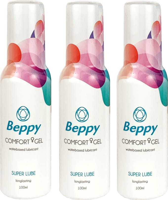 Beppy Comfort Gel 100ml x 3 stuks - Waterbasis Glijmiddel!