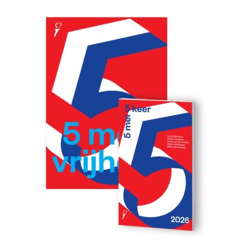 Set 5x Boekje Met Poster - Diverse auteurs