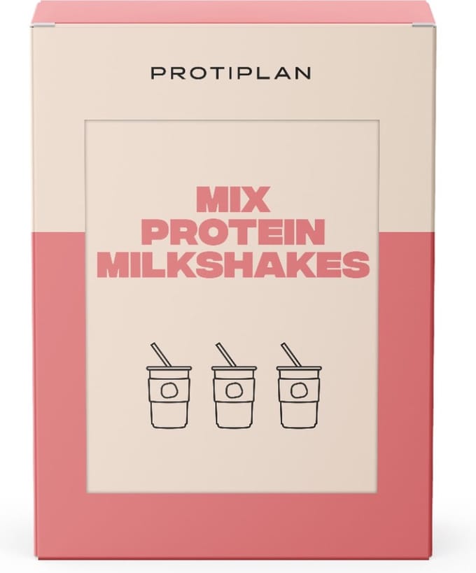 Protiplan - Milkshake Mixverpakking - 7 x ±25 g - Eiwitdieet - Proteïneshake - Koolhydraatarm
