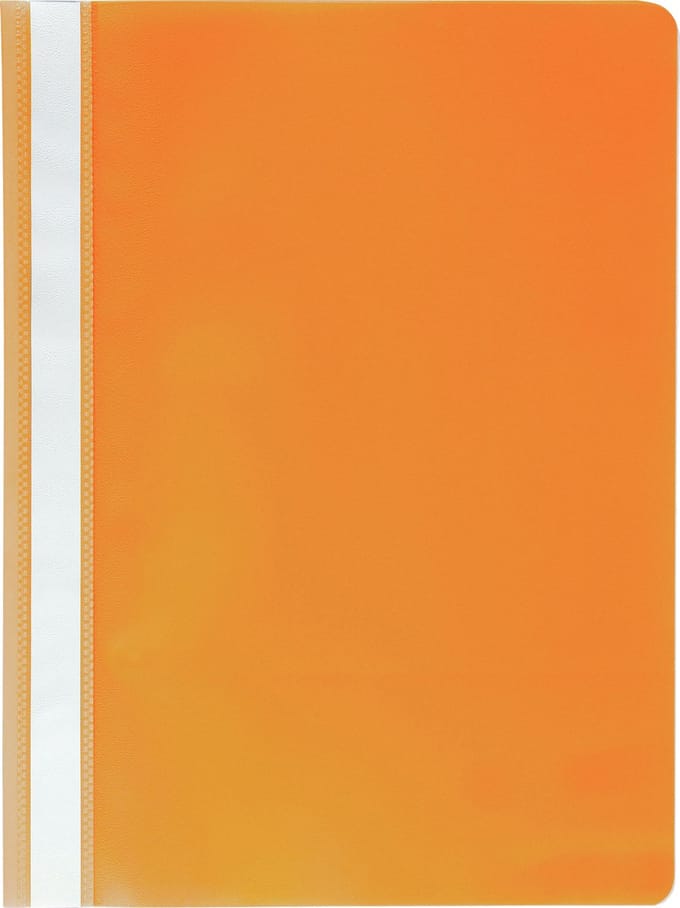 Exacompta 25x Snelhechtmap PP standaardkwaliteit - A4 - Oranje - 449209B