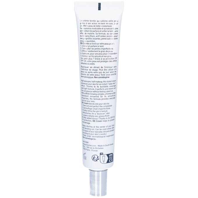 Erborian BB & CC Creams Crème au Ginseng SPF 20 Bb- cc-crème Dames 40 ml