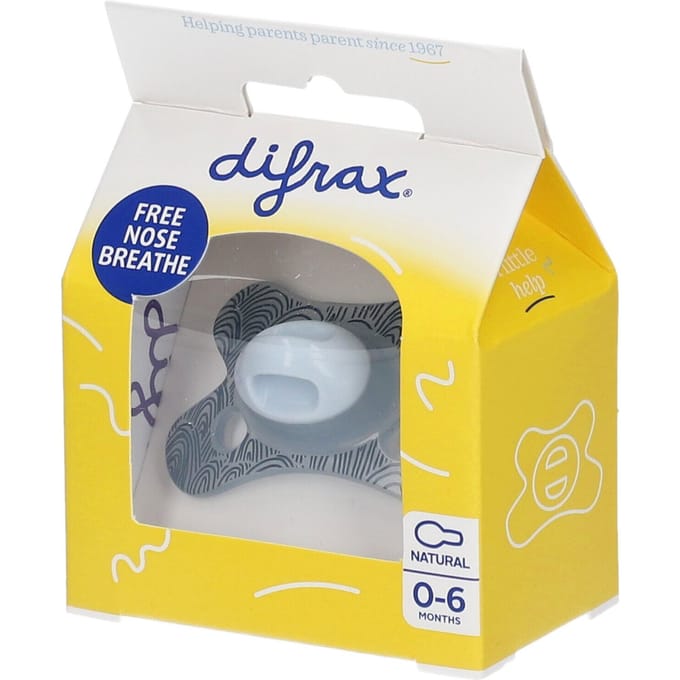 Difrax Fopspeen - Combi 0-6Mnd- Assorti geleverd