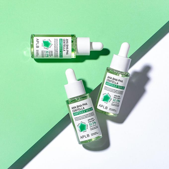 APLB AHA BHA PHA Centella Ampoule Sérum 40 ml #40ml 1PCS white