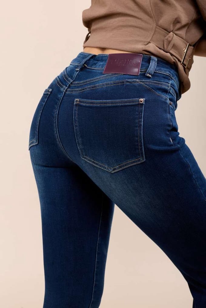 Toxik3 - Jog denim hoge taille