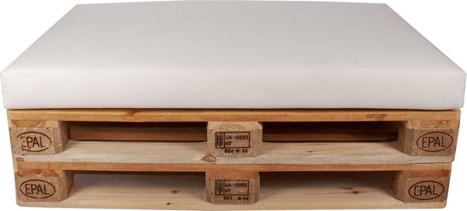 Tex Style Palletkussen Strak zit - 120 x 80 x 10 cm - Olefin - Ecru FL