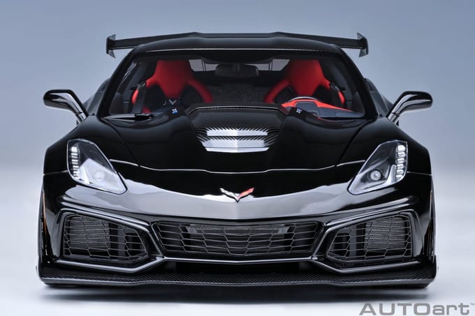 AUTOart 1/18 CHEVROLET CORVETTE C7 ZR1, Zwart
