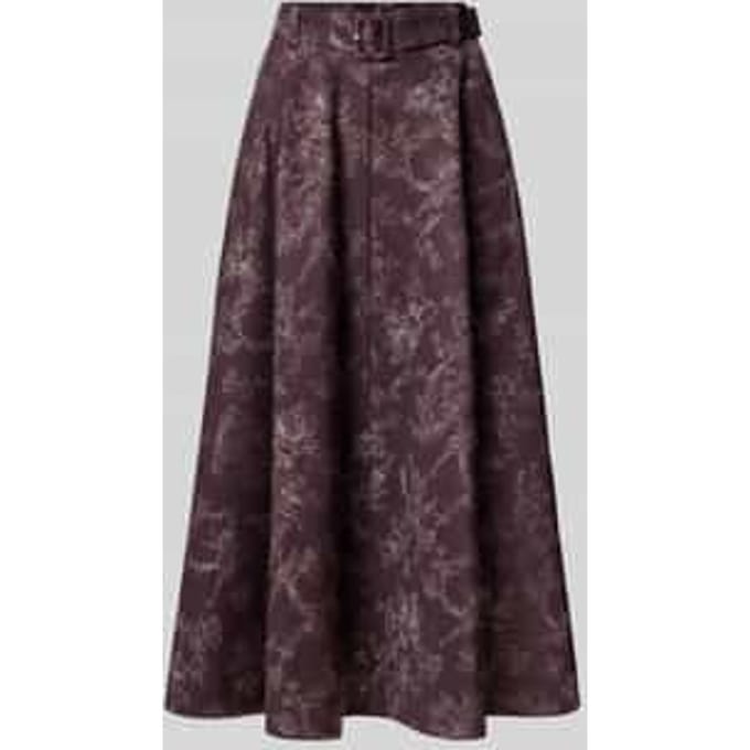 Maxi-rok met all-over bloemenmotief
