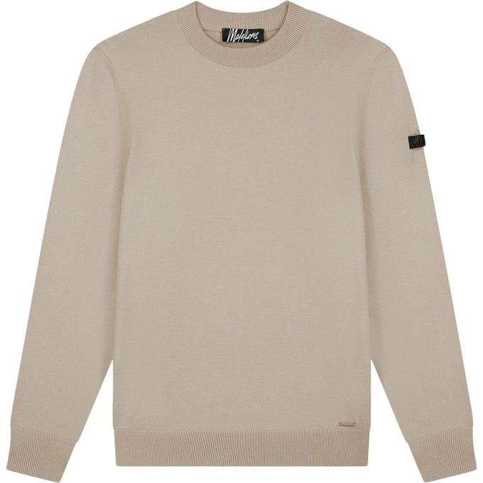 Malelions Knitted Crewneck Sweater Heren - Maat M