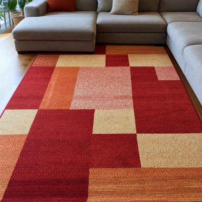 Muratap Santo modern vloerkleed cotta- 200x290 cm