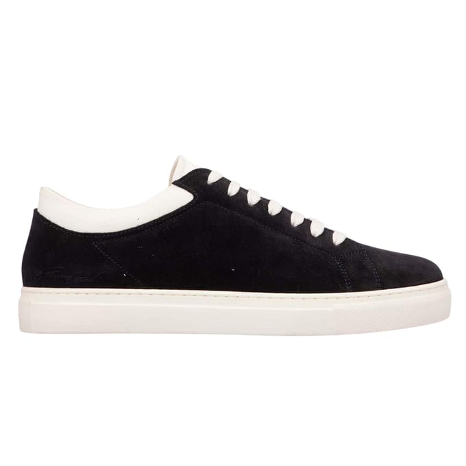 Emporio Armani EA7 Dames/Dames Suède Trainers (Blauw/Wit)