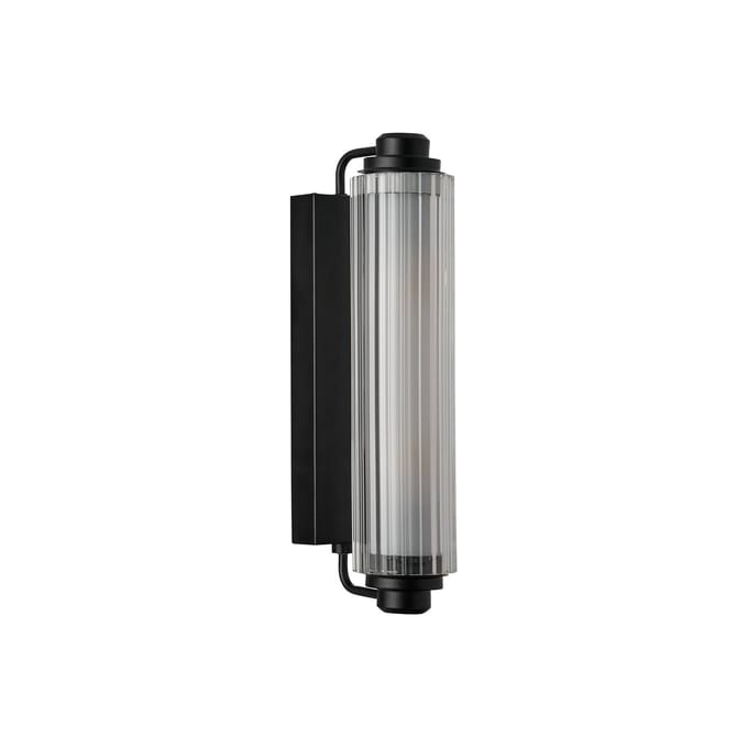 Nordlux wandlamp Nimal Double, IP44, metaal, zwart