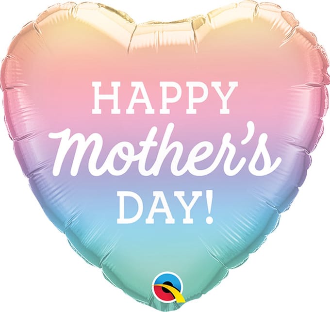 Qualatex - Folieballon Mother’s Day Pastel Ombre