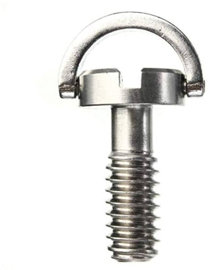 1/4" Schroef van roestvrij staal voor statief, monopod en camera - snel in te voegen type 2