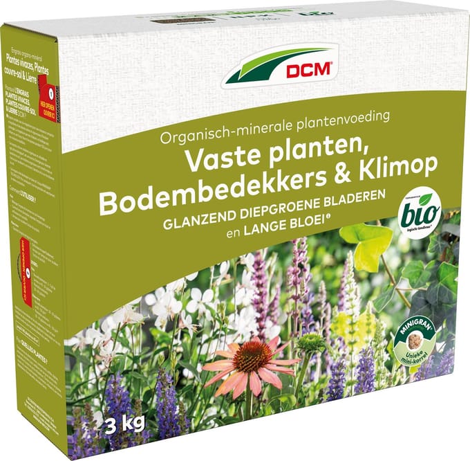 DCM VASTE PLANTEN/KLIMOP/BODEMBEDEKKERS 3KG