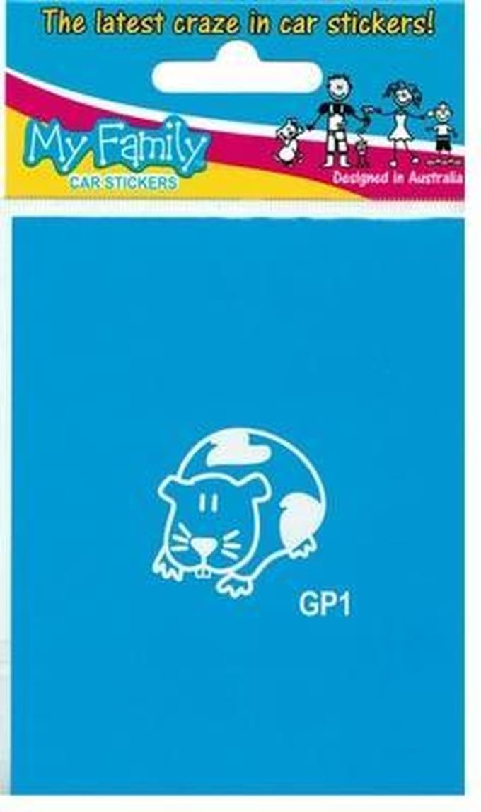 Cavia, autosticker