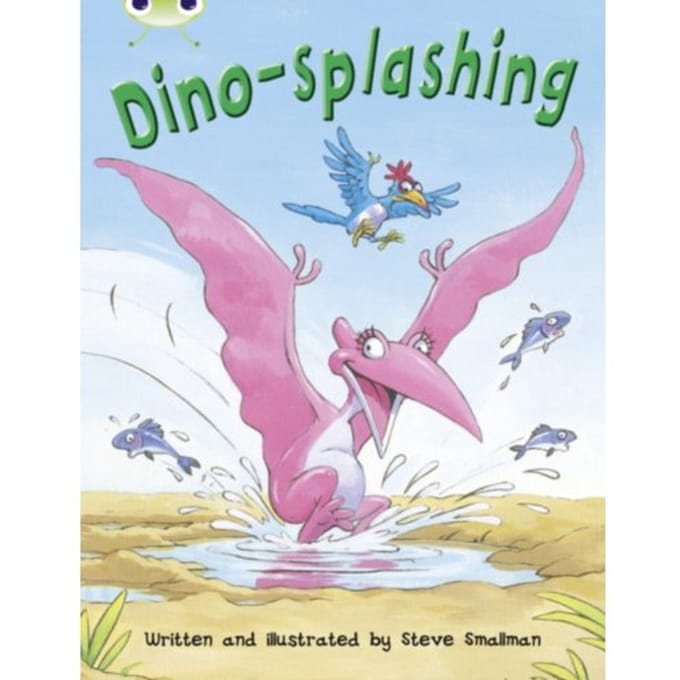 Bug Club Independent Fiction Year Two Turquoise A Dino-Splashing - Bug Club - Steve Smallman